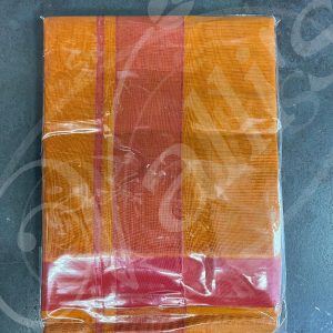 TD0040 Dhoti And Towel 9 X 5 Cotton
