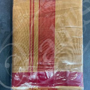 TD0041 Dhoti And Towel 9 X 5 Cotton