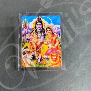 PH0036 Sri Siva Parvathi and Ganesh With Stand