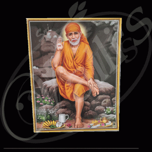 PH0148 Sri Sai Baba Laminated